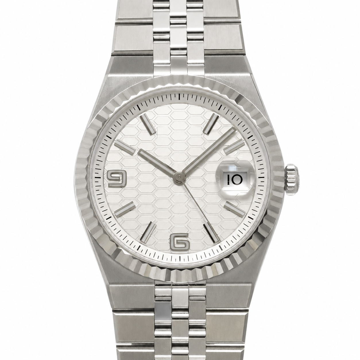 Land-Dweller 127334 "weißes Zifferblatt" 40mm