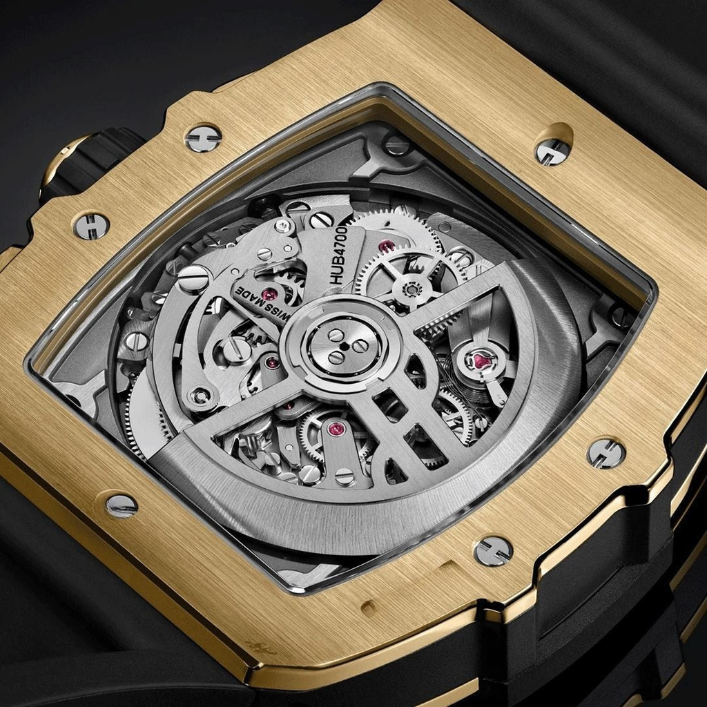 Gelbgold 42mm Herrenchronograph