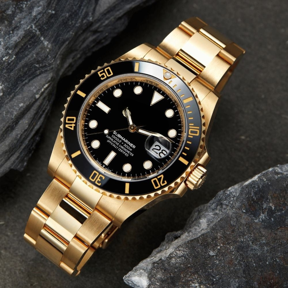 Submariner Date 126618ln-0002 Gelbgold Mit Schwarzem Zifferblatt