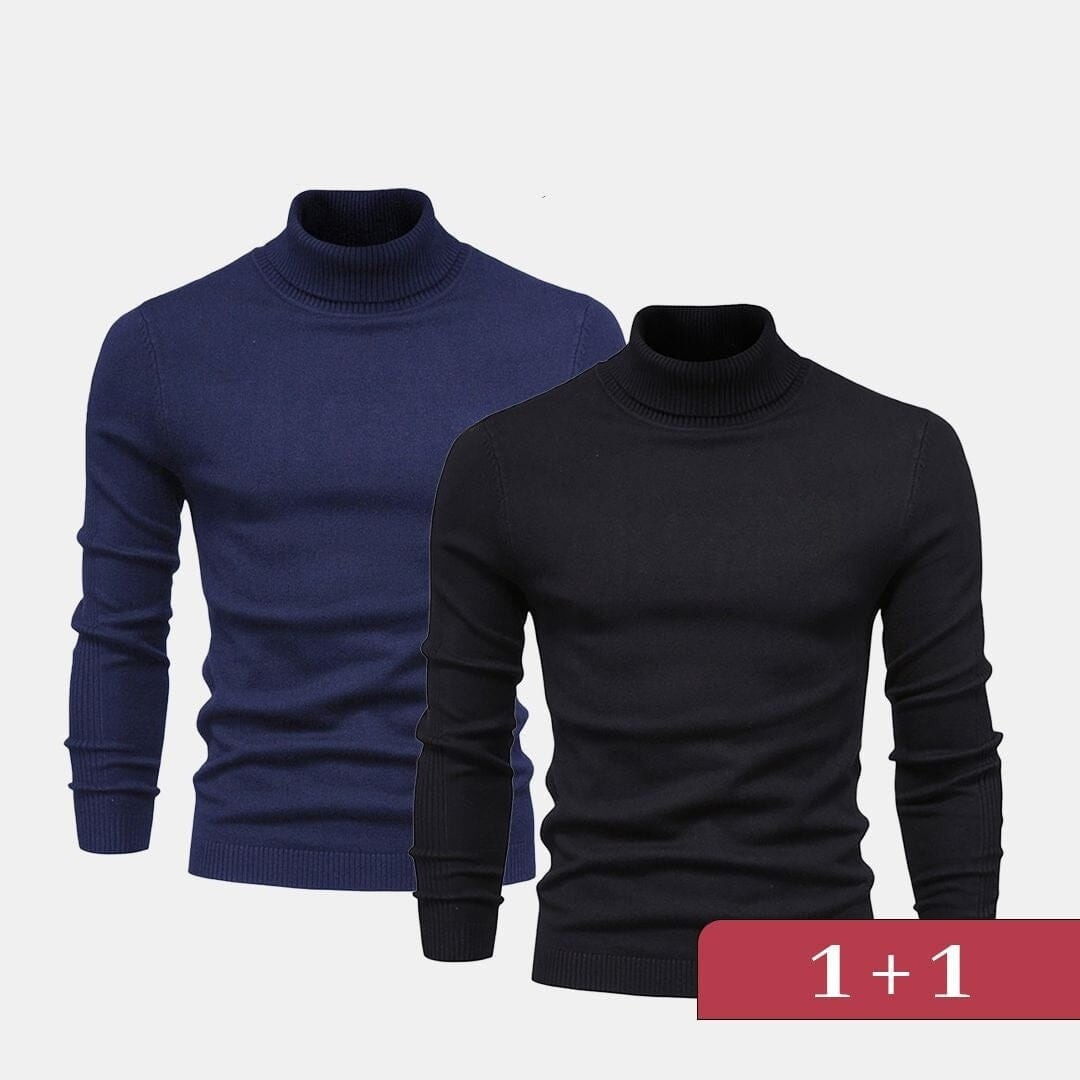Double Elegance Rollkragenpullover – Kaufe 1, Erhalte 1 Gratis