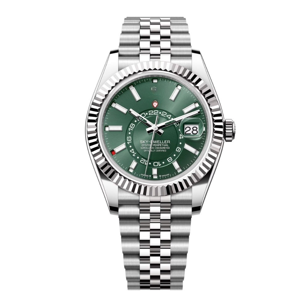Sky-Dweller Mit Grünem Zifferblatt 336934-0001