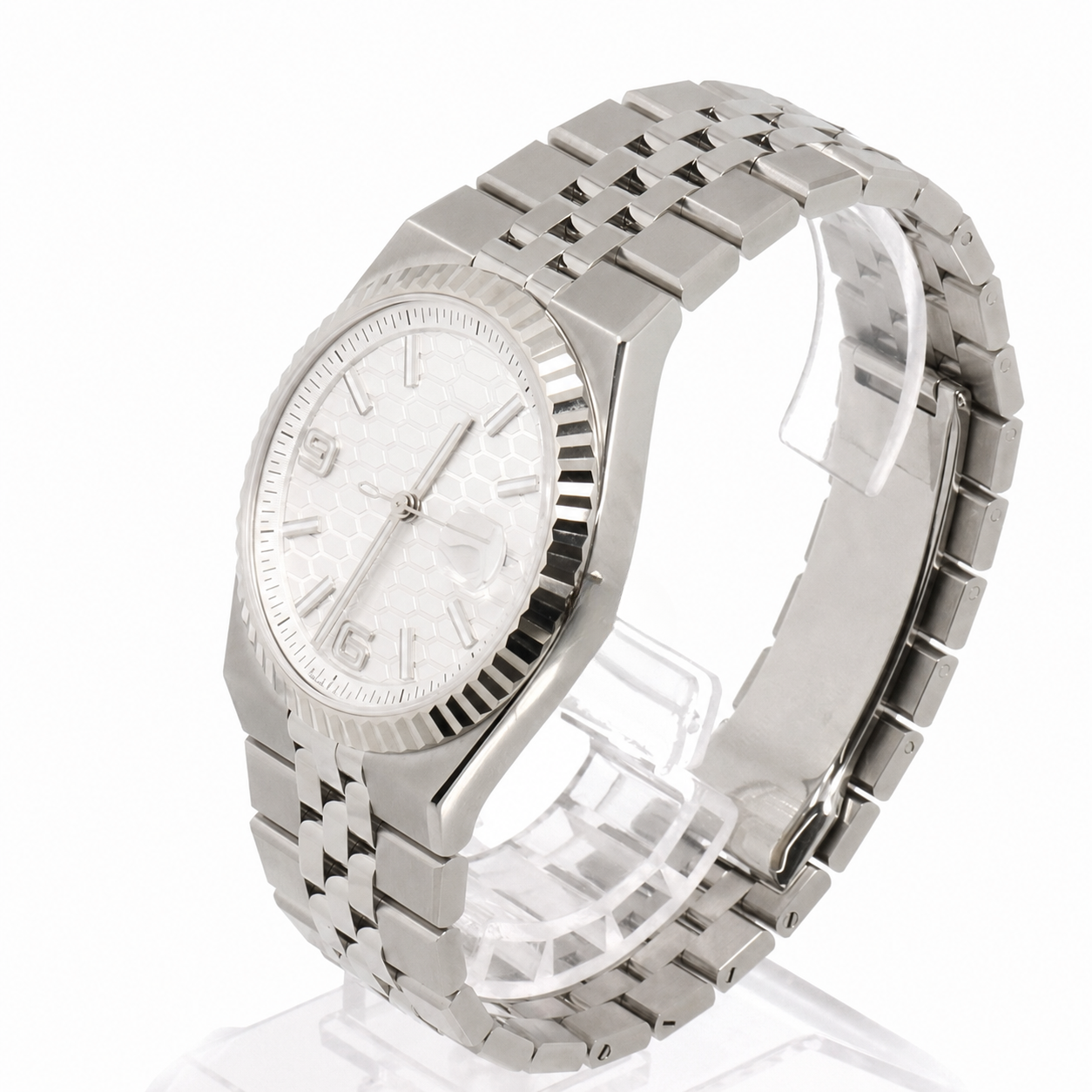 Land-Dweller 127334 "weißes Zifferblatt" 40mm