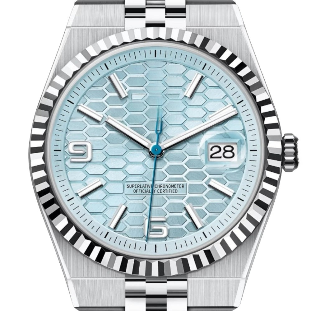 Land-Dweller 127336 "ice Blue Zifferblatt" 40mm