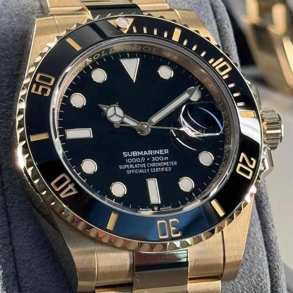 Submariner Date 126618ln-0002 Gelbgold Mit Schwarzem Zifferblatt