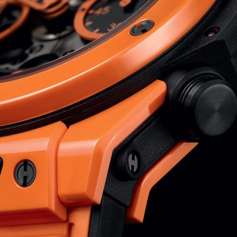 Unico Orange Keramik 42mm Herrenuhr