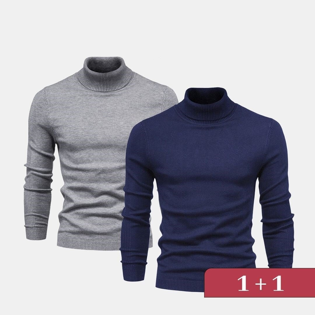 Double Elegance Rollkragenpullover – Kaufe 1, Erhalte 1 Gratis