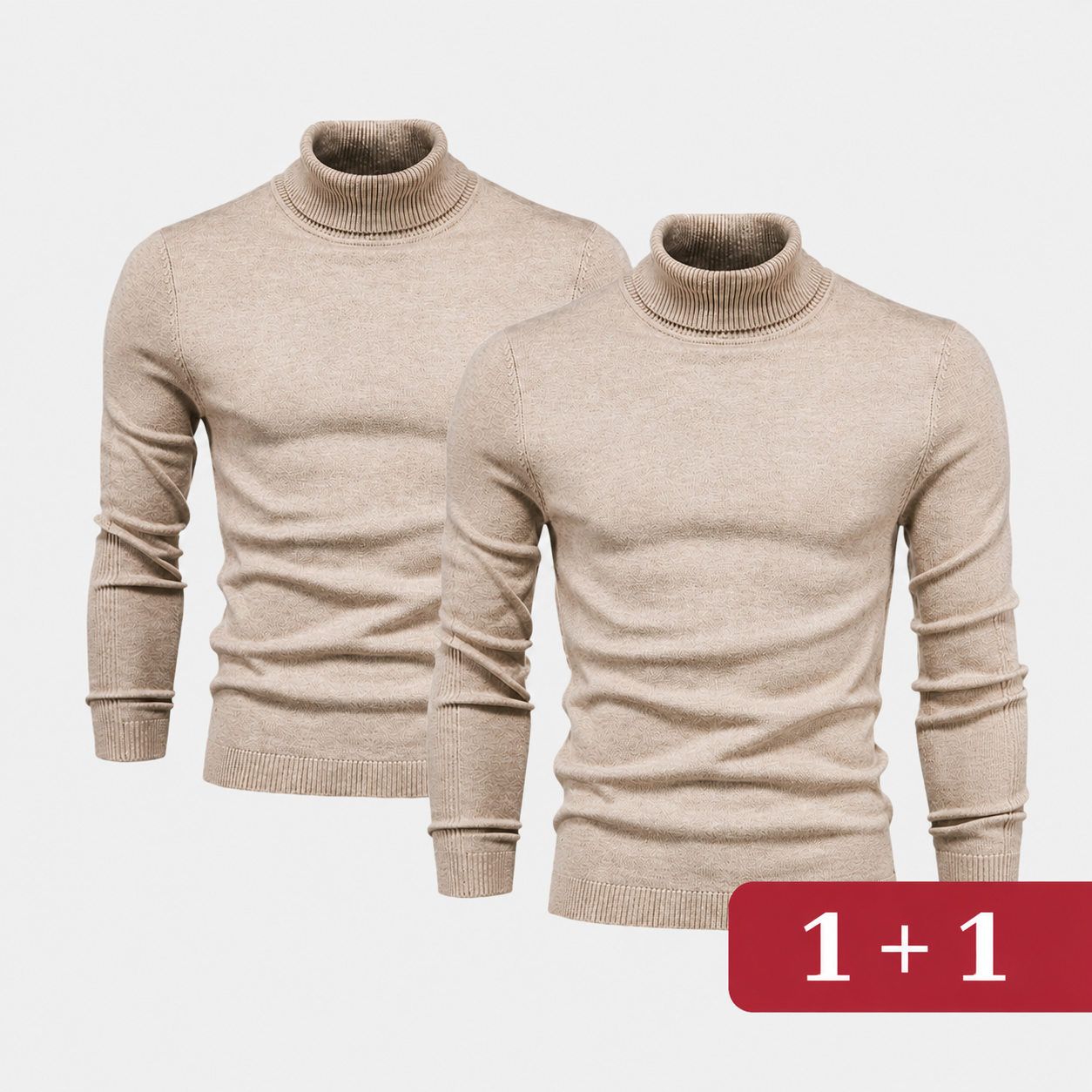 Double Elegance Rollkragenpullover – Kaufe 1, Erhalte 1 Gratis