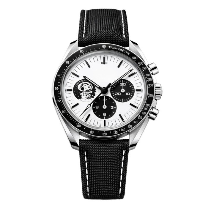 Speedmaster Professional Moonwatch "silver Snoopy Award" Herrenchronograph