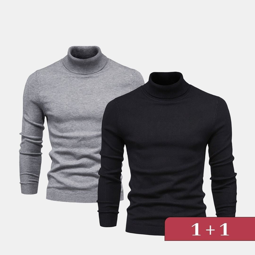 Double Elegance Rollkragenpullover – Kaufe 1, Erhalte 1 Gratis