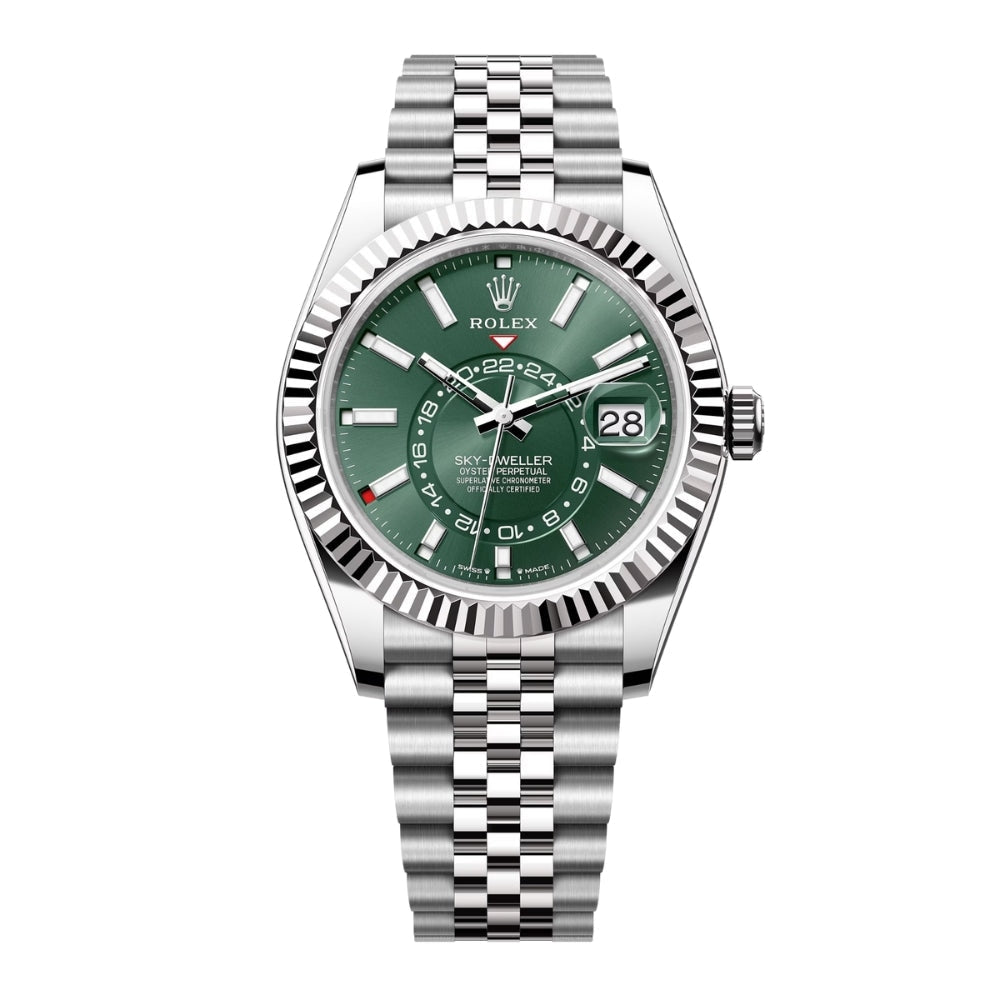 Sky-Dweller Mit Grünem Zifferblatt 336934-0001