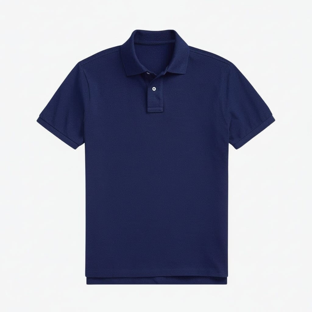 Klassisches Mesh Poloshirt