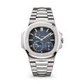 Nautilus Stahl Blaues Zifferblatt Mondphase 5712/1A-001