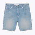 Straight Fit Denim Bermuda Shorts Für Herren