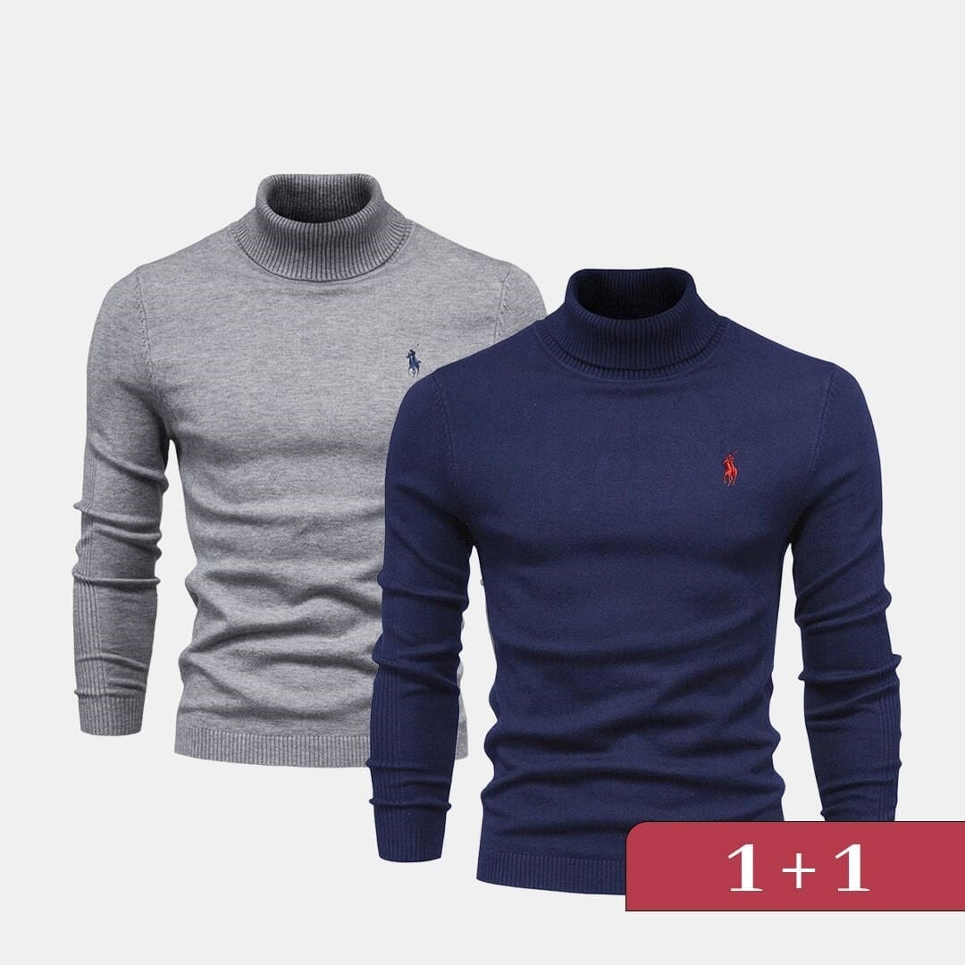 Double Elegance Rollkragenpullover – Kaufe 1, Erhalte 1 Gratis