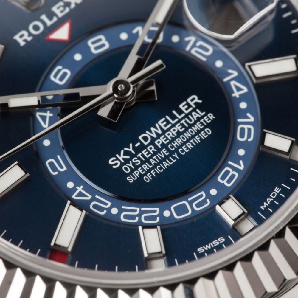 Sky-Dweller "blaues Zifferblatt" 326934-0003