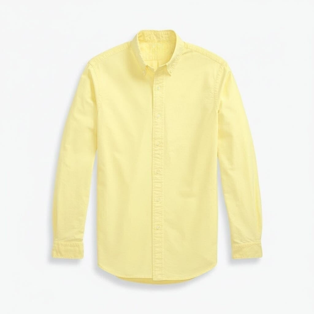 Slim Fit Oxford Hemd - Garment-Dyed
