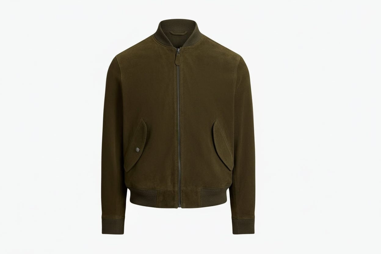 Wildleder Bomberjacke