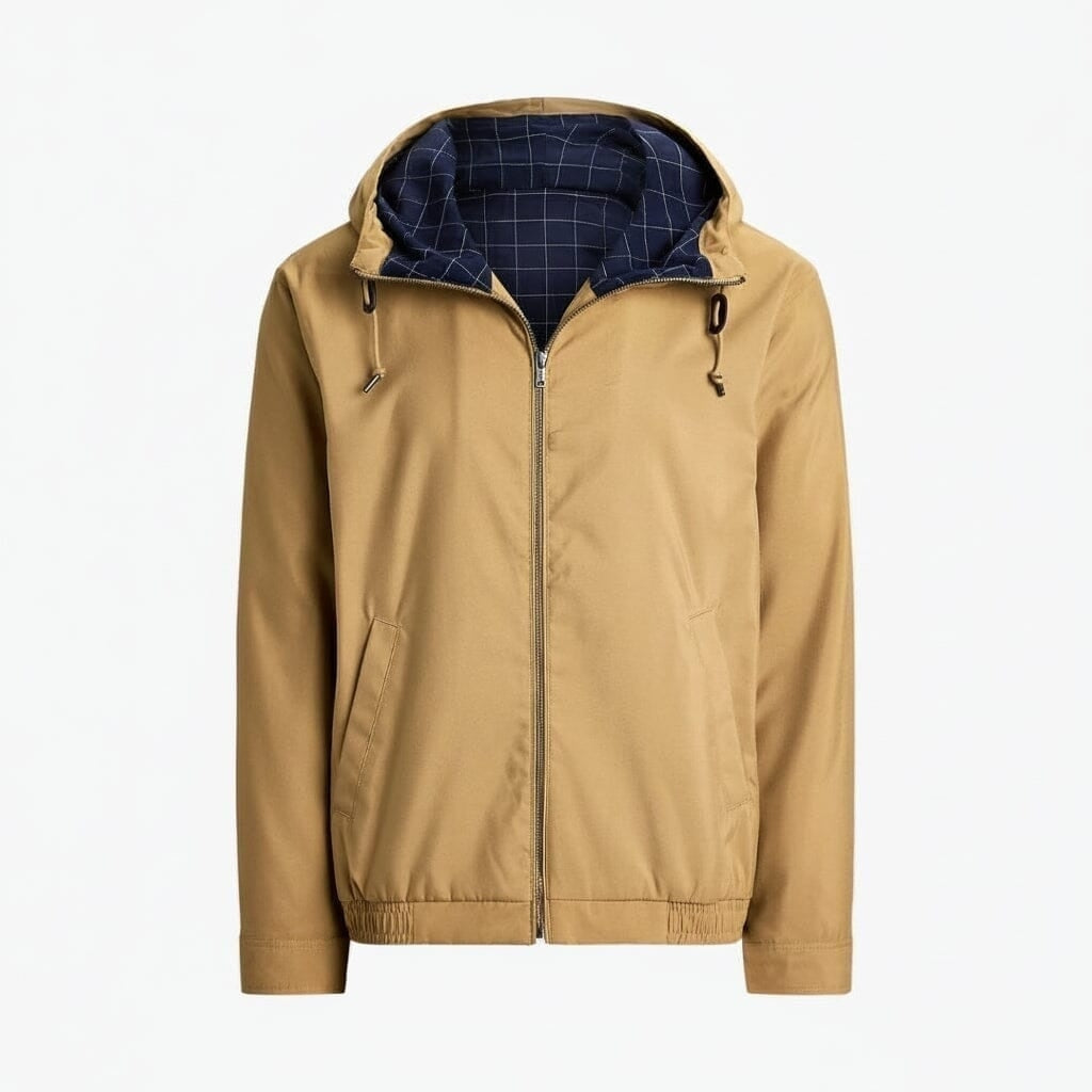Twill Kapuzenjacke