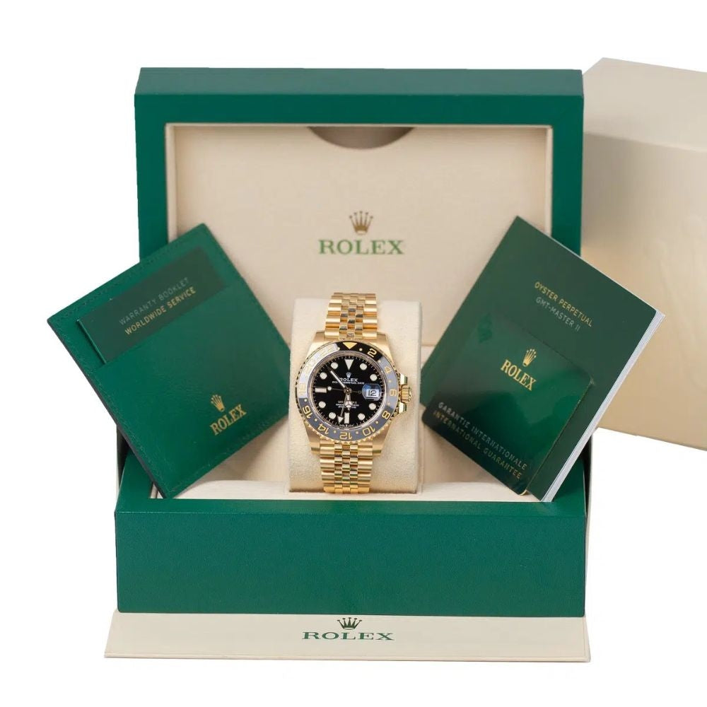 GMT-Master II 126718GRNR 'jubilee Gold' Herrenuhr