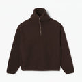 Polar-Fleece Sweatshirt Mit Hohem Reißverschlusskragen