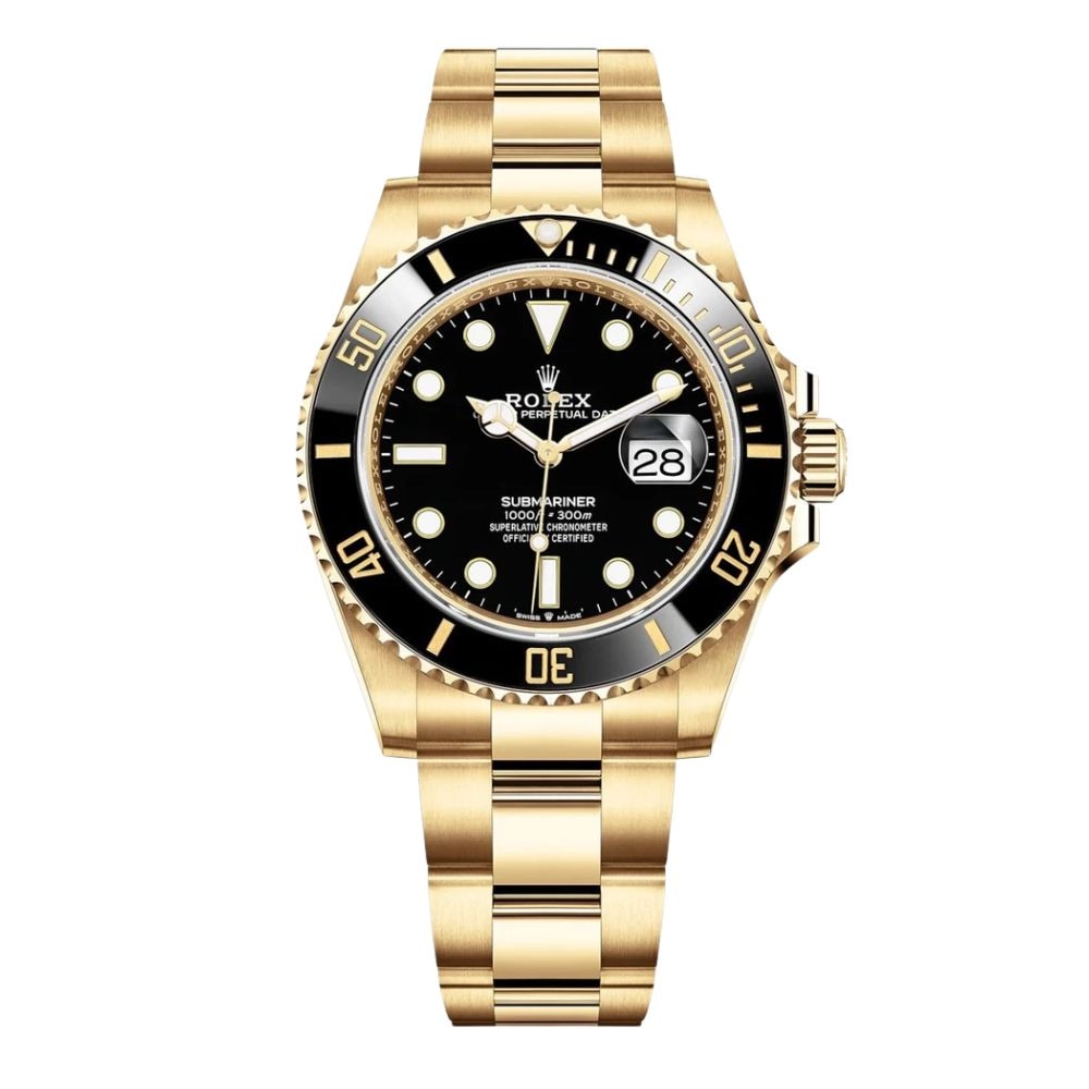 Submariner Date 126618ln-0002 Gelbgold Mit Schwarzem Zifferblatt