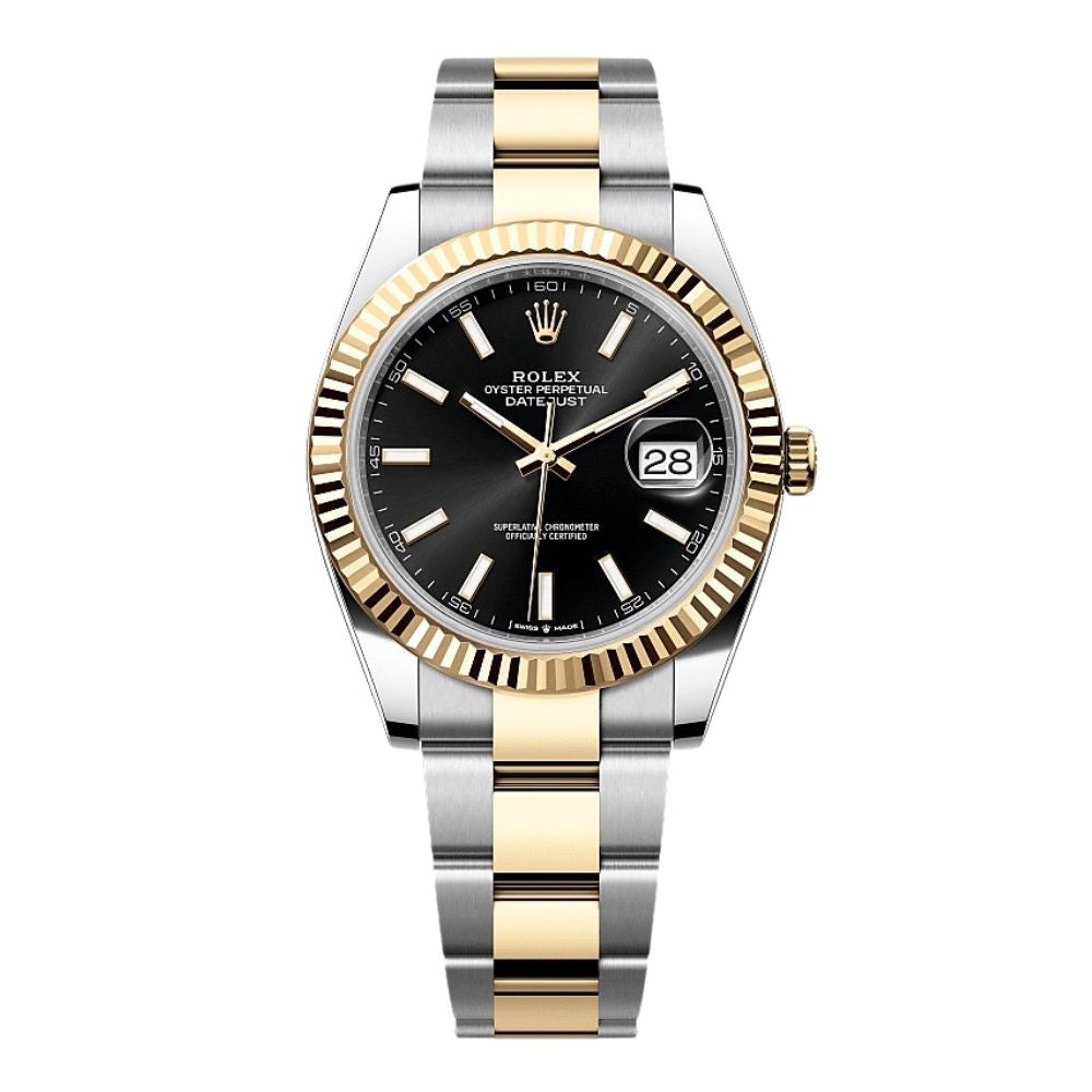 Datejust Oystersteel 126333 'gold White' - Luxusuhr