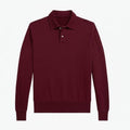 Loopback Fleece Sweatshirt Mit Kragen