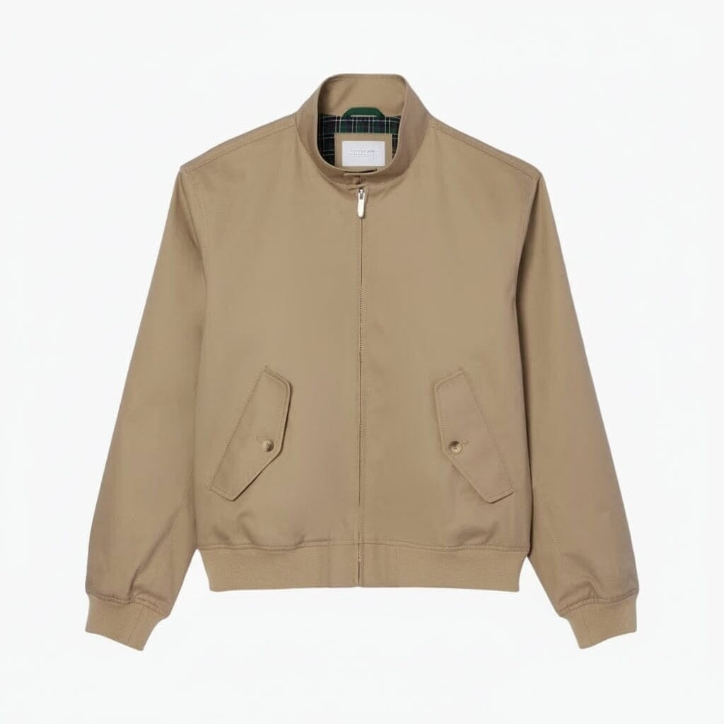 Wasserabweisende Twill Harrington Jacke