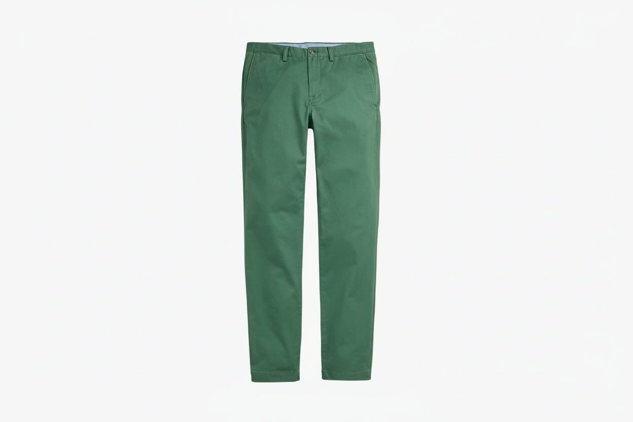 Bedford Chino-Hose Aus Gewaschenem Baumwoll-Stretch