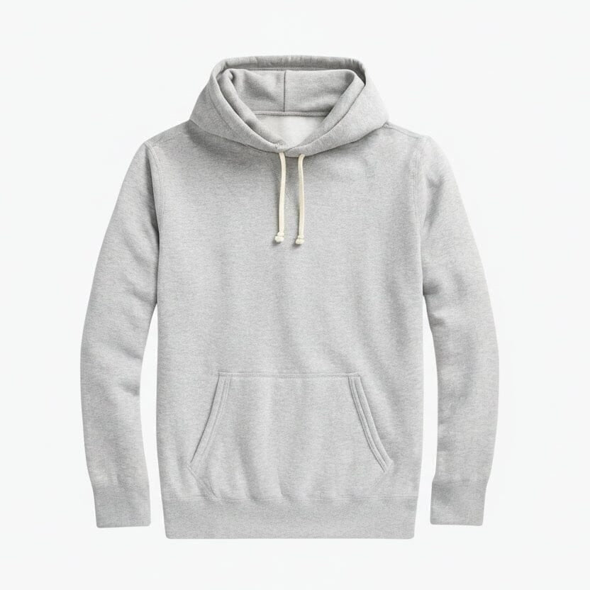 Fleece Kapuzenpullover Mit Reißverschluss