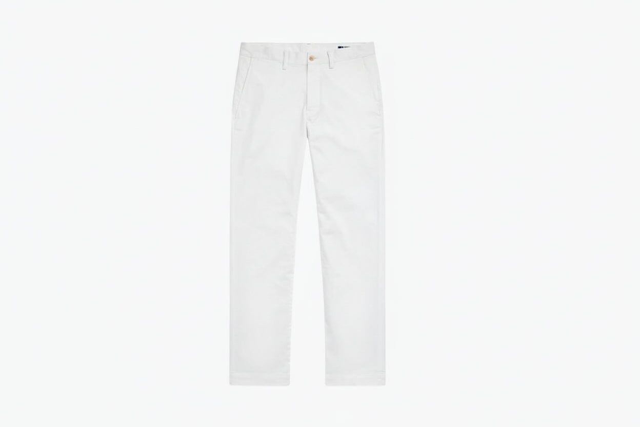 Bedford Chino-Hose Aus Gewaschenem Baumwoll-Stretch