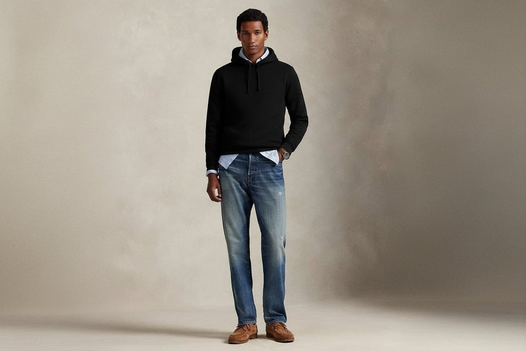 Polo Bear Fleece Kapuzenpullover