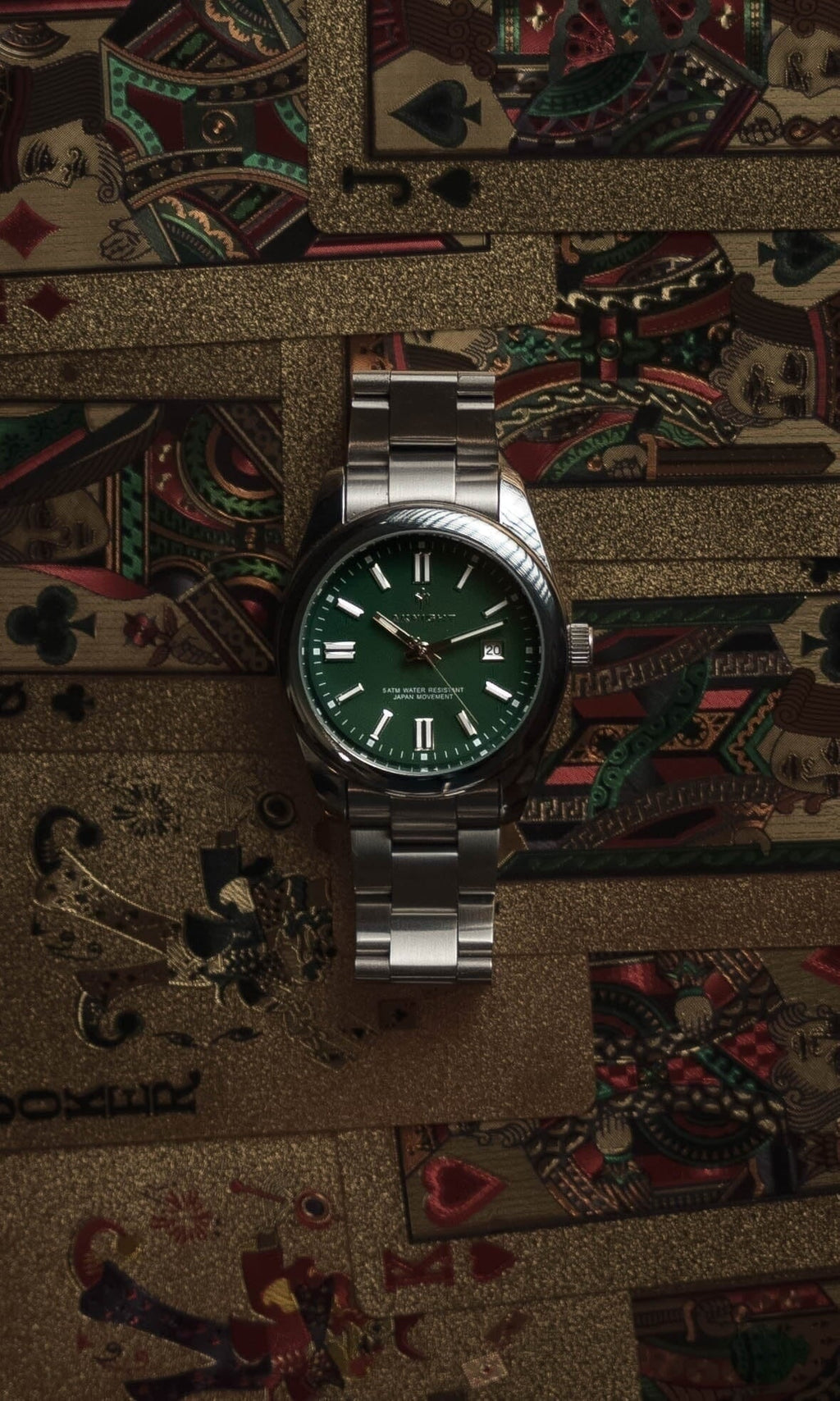 PD Aknight 2113 Herren Quarzuhr - 39mm Edelstahl