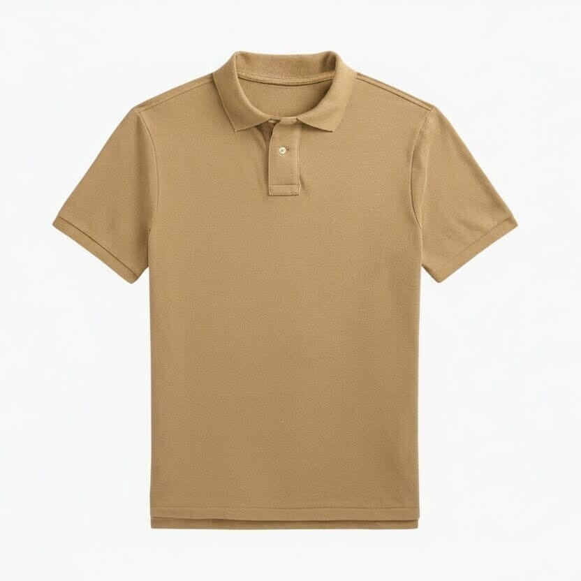 Klassisches Mesh Poloshirt