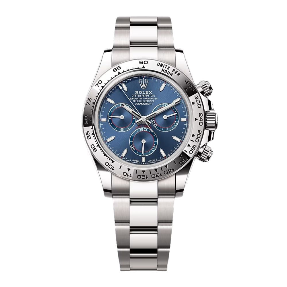 Daytona 126509 Weißgold Mit Blauem Zifferblatt