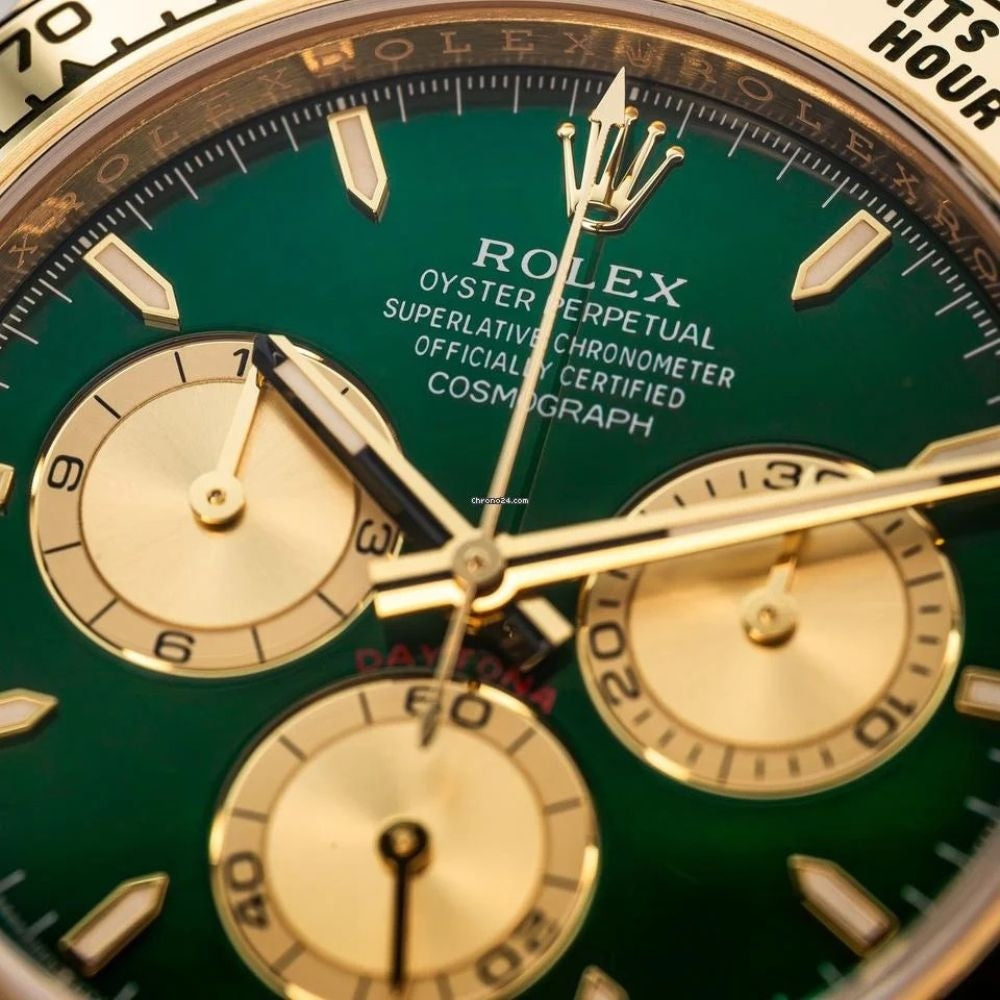 Daytona 126508 "gelbgold Grün"