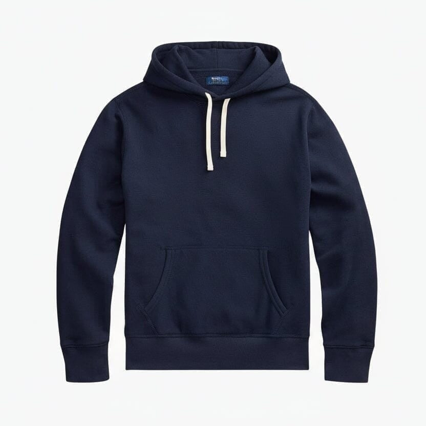 Fleece Kapuzenpullover Mit Reißverschluss