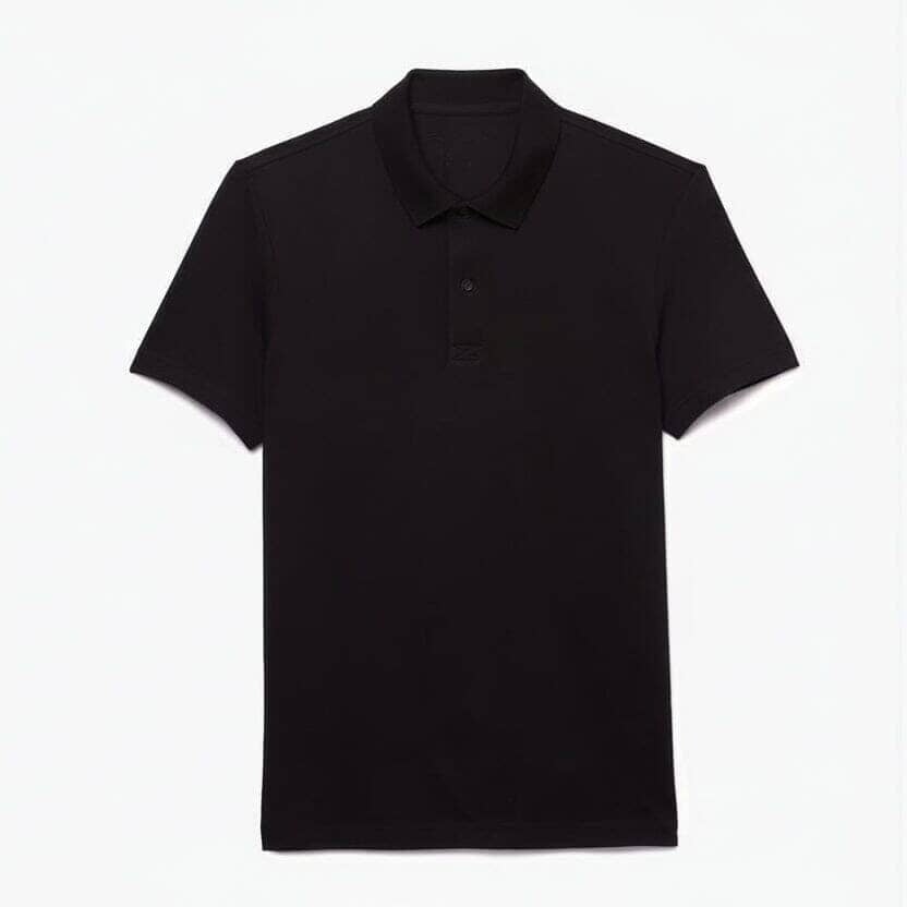 Regular Fit Poloshirt Aus Baumwoll-Mix