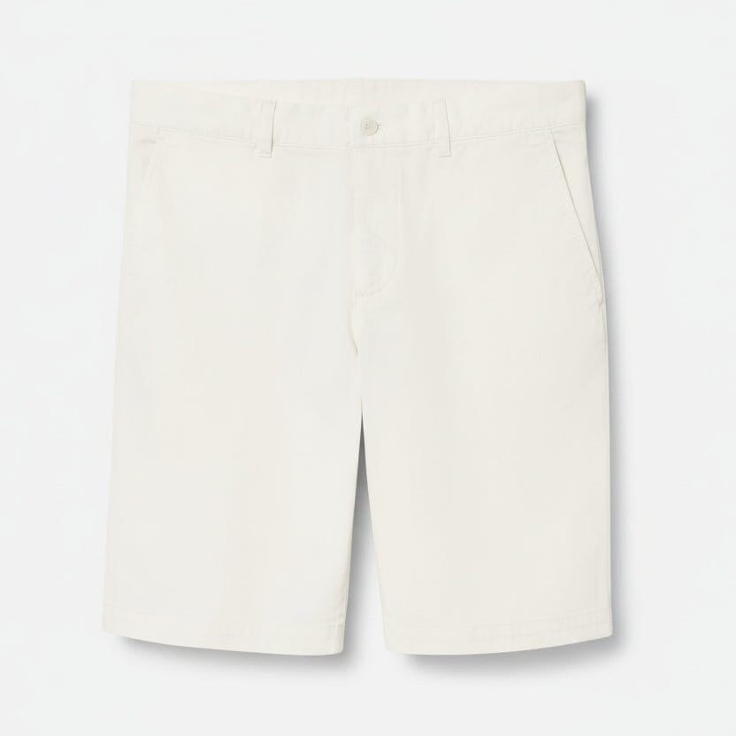 Slim Fit Stretch Baumwoll-Chino Shorts