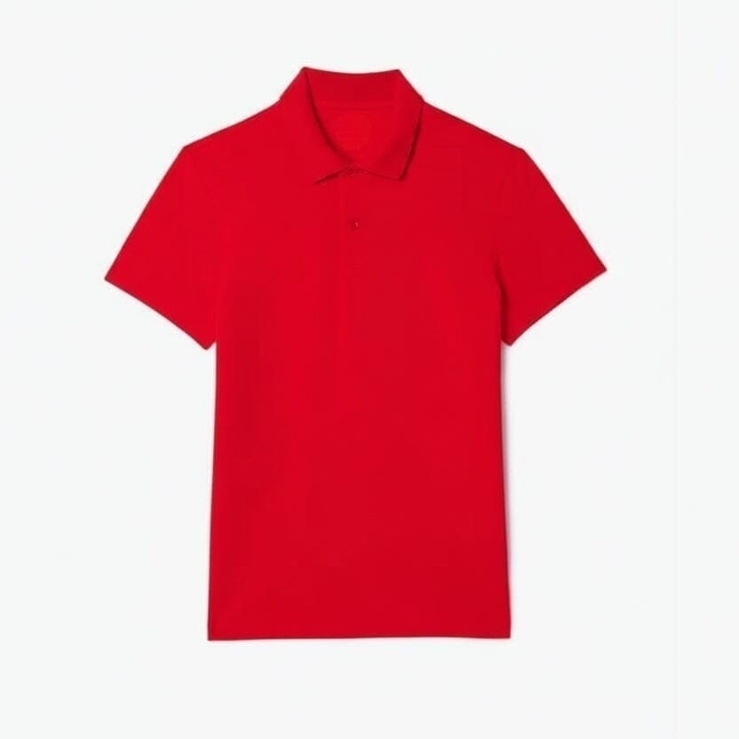 Regular Fit Poloshirt Aus Baumwoll-Mix