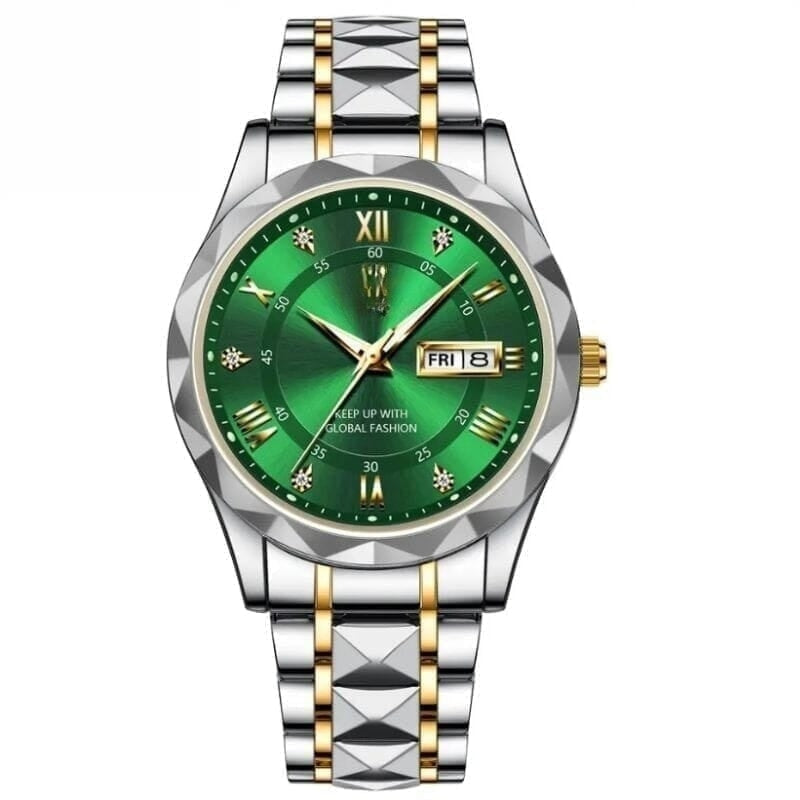Luminous Steel 40mm Herrenarmbanduhr - Wasserdicht | Edelstahl