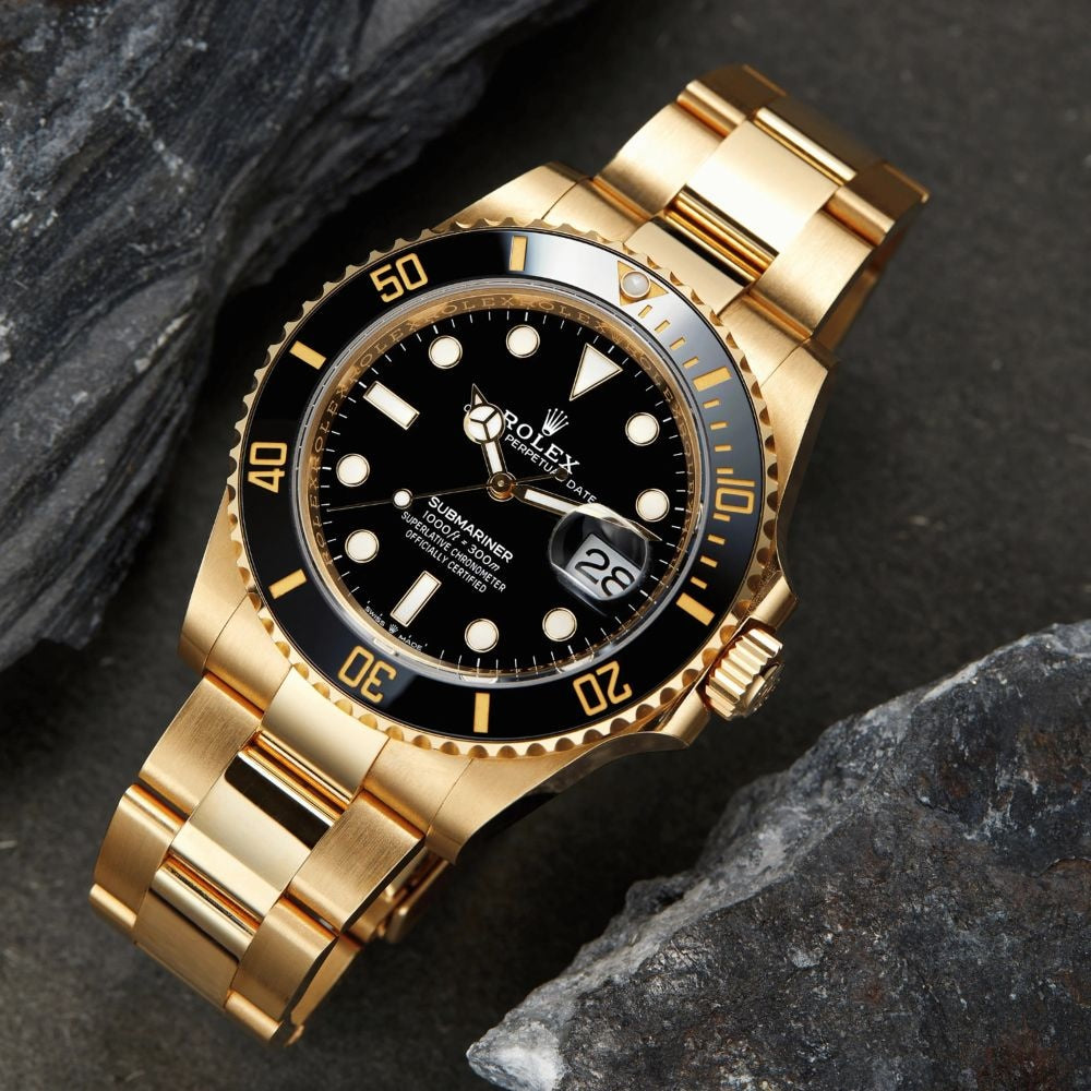 Submariner Date 126618ln-0002 Gelbgold Mit Schwarzem Zifferblatt