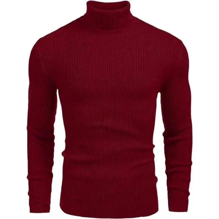 Rollkragen Pullover Classic Knit