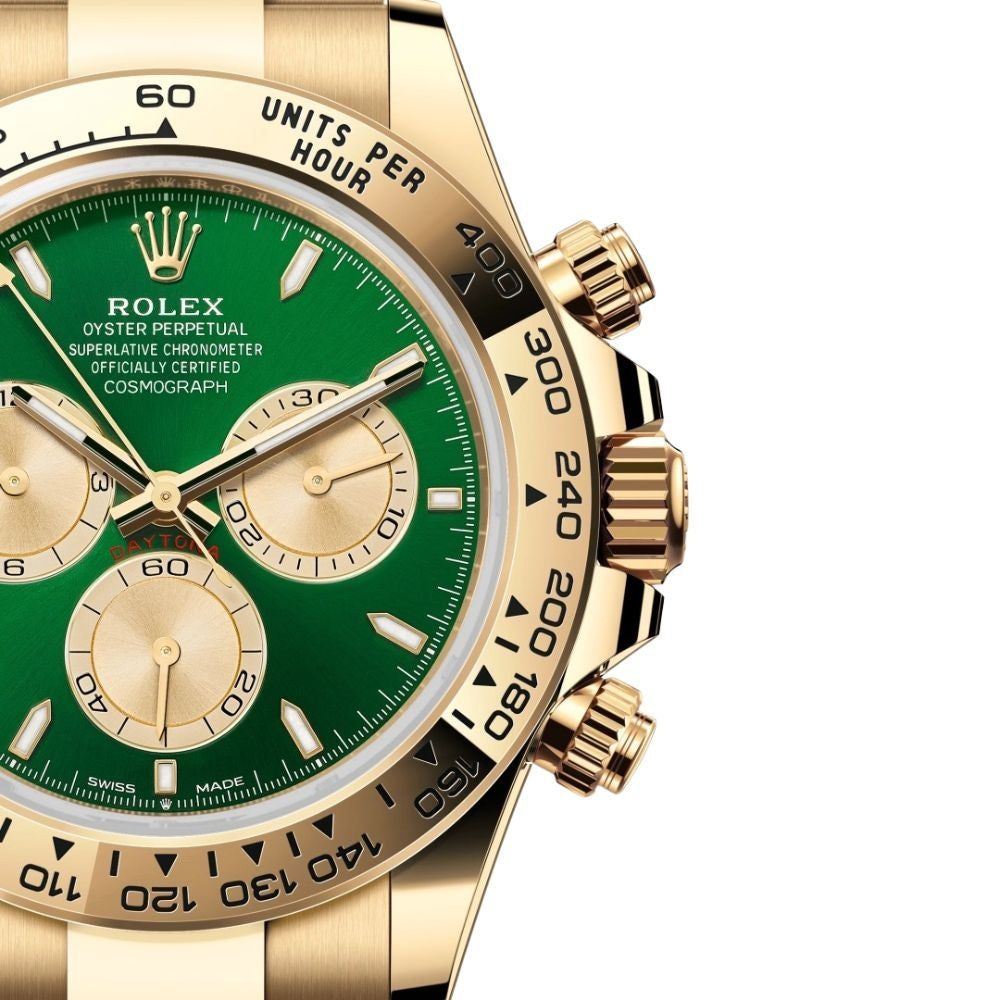 Daytona 126508 "gelbgold Grün"