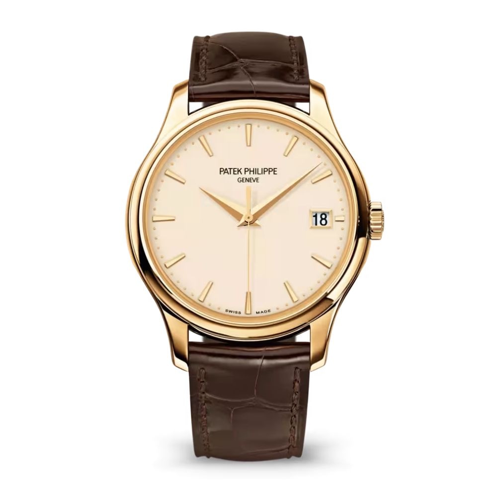 Calatrava 5227J-001 Gelbgold Mit Elfenbeinfarbenem Zifferblatt