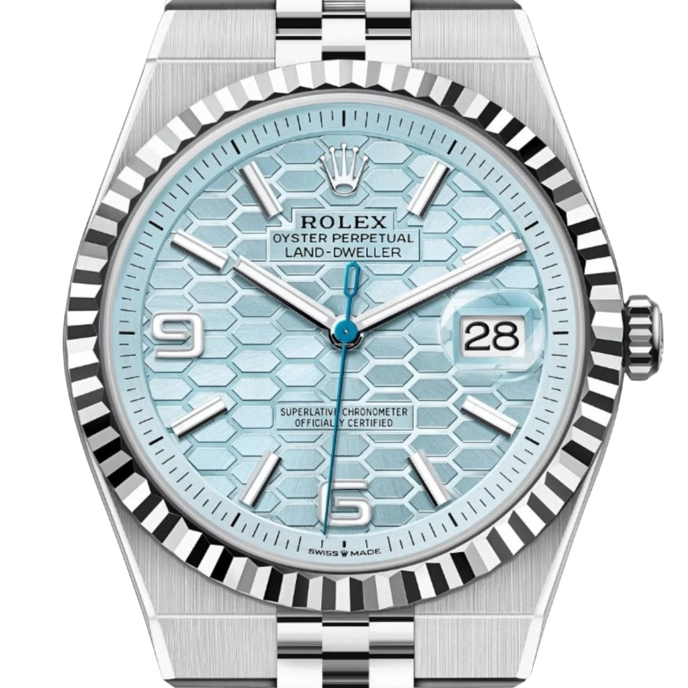 Land-Dweller 127336 "ice Blue Zifferblatt" 40mm