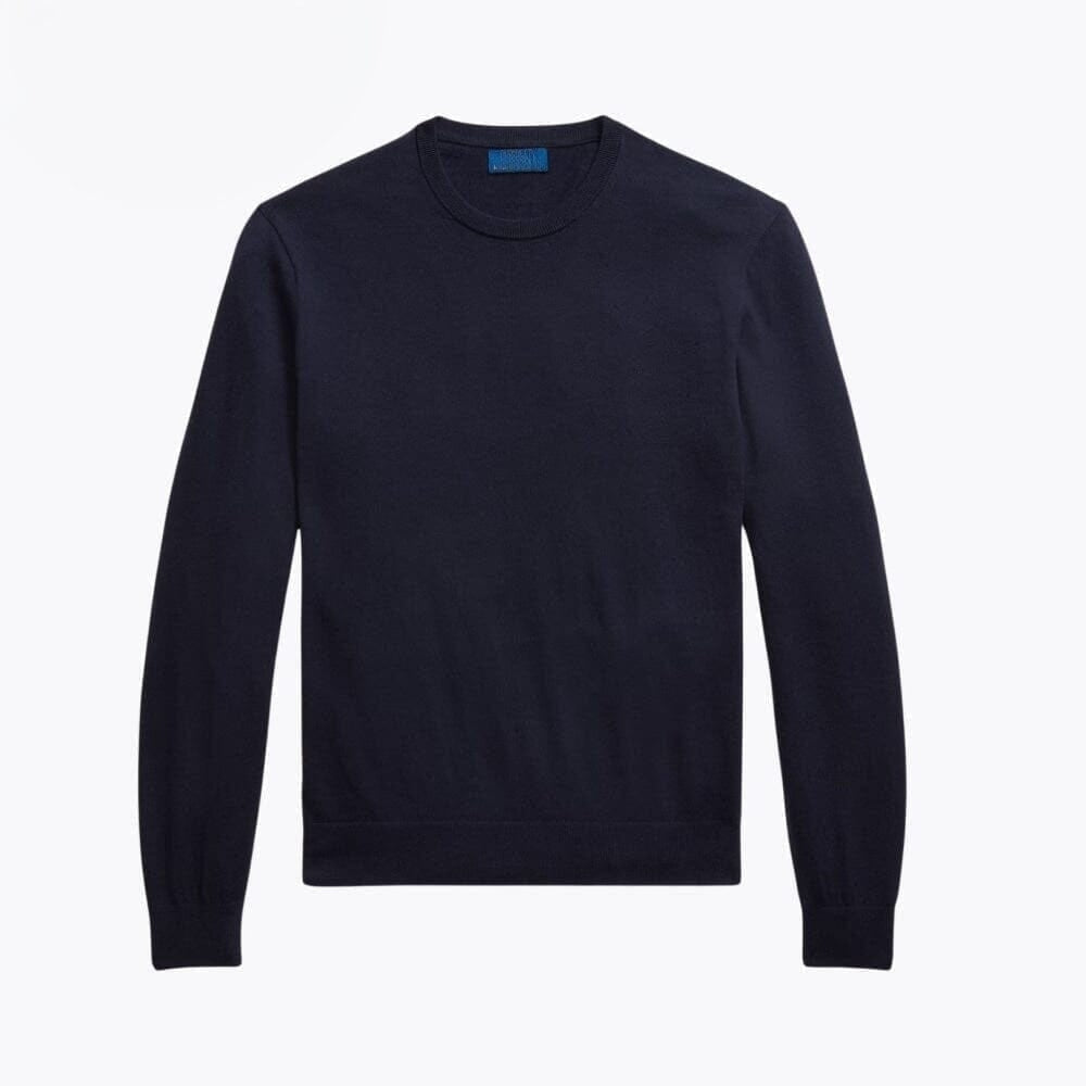 Baumwolle-Kaschmir Rundhals Pullover