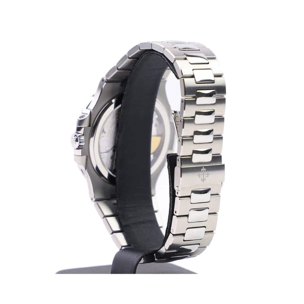 Nautilus Stahl Blaues Zifferblatt Mondphase 5712/1A-001
