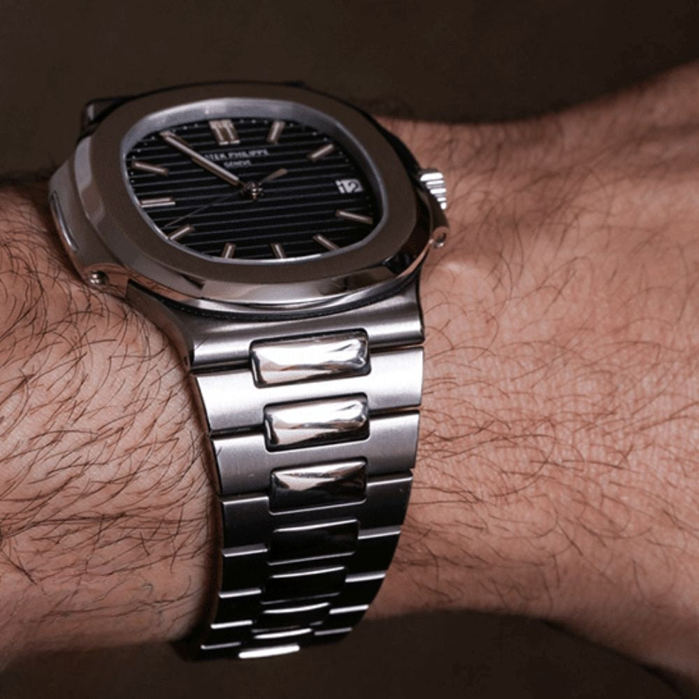 Nautilus 'blue Gradient' Herrenarmbanduhr