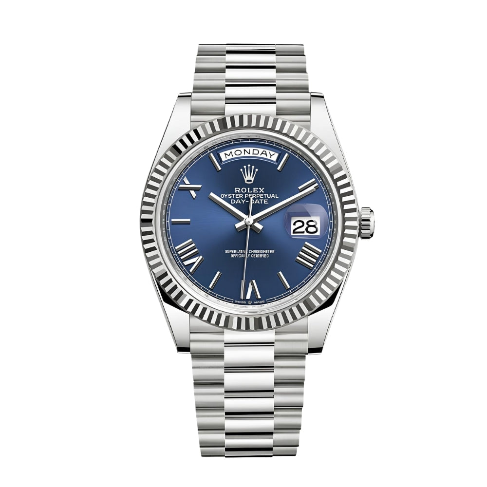 Day-Date 228239-0002 Mit Blauem Zifferblatt